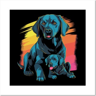 Labrador Retriever Fathers Day Posters and Art